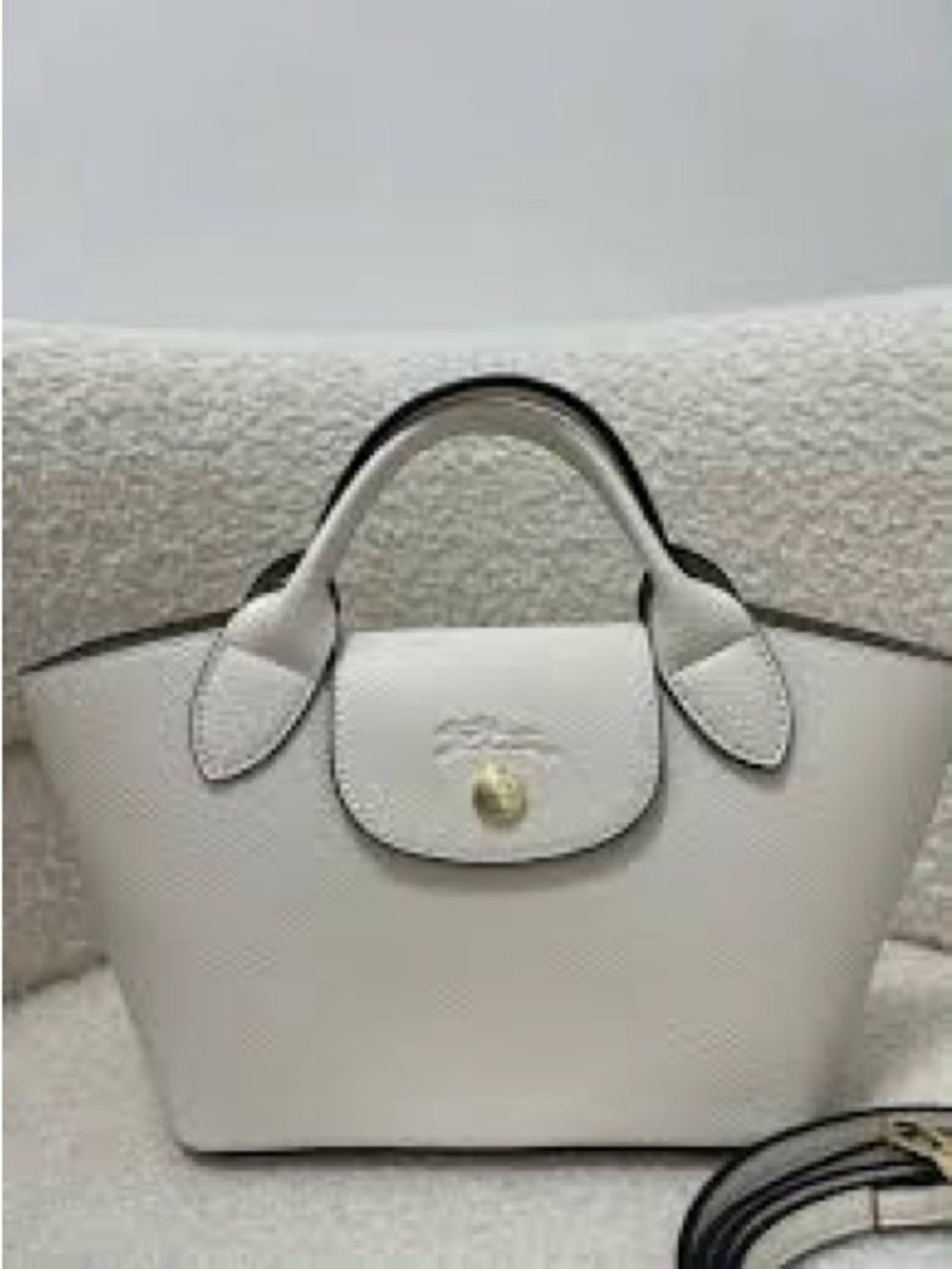 Longchamp XS epure ivory Mini Top-Handle Crossbody Bag small - Picture 1 of 5